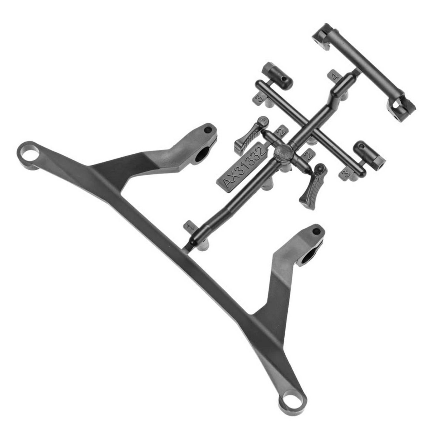 Axial Battery Tray Chassis Components 2 RR10 (Z-AX31332)