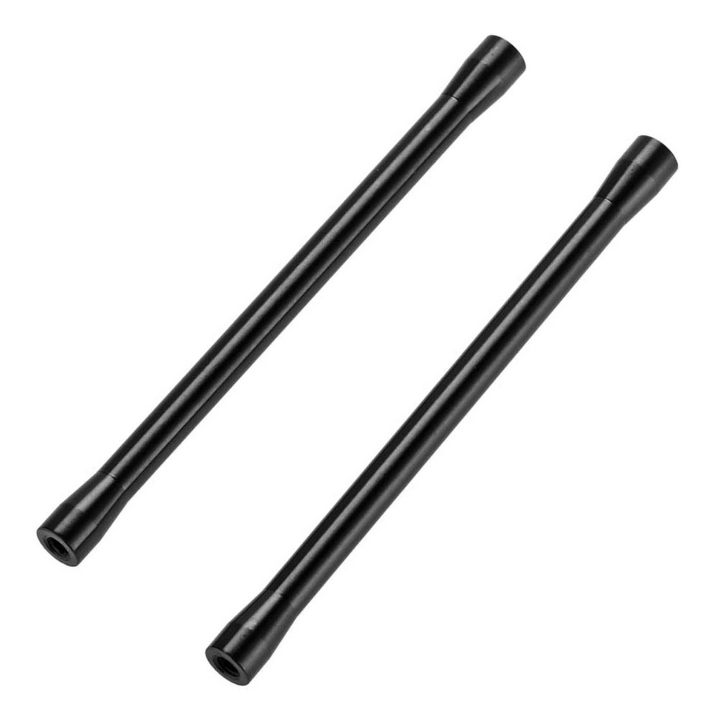 Axial Threaded Alum Link 7.5x101.5mm Grey (2) (Z-AX31420)