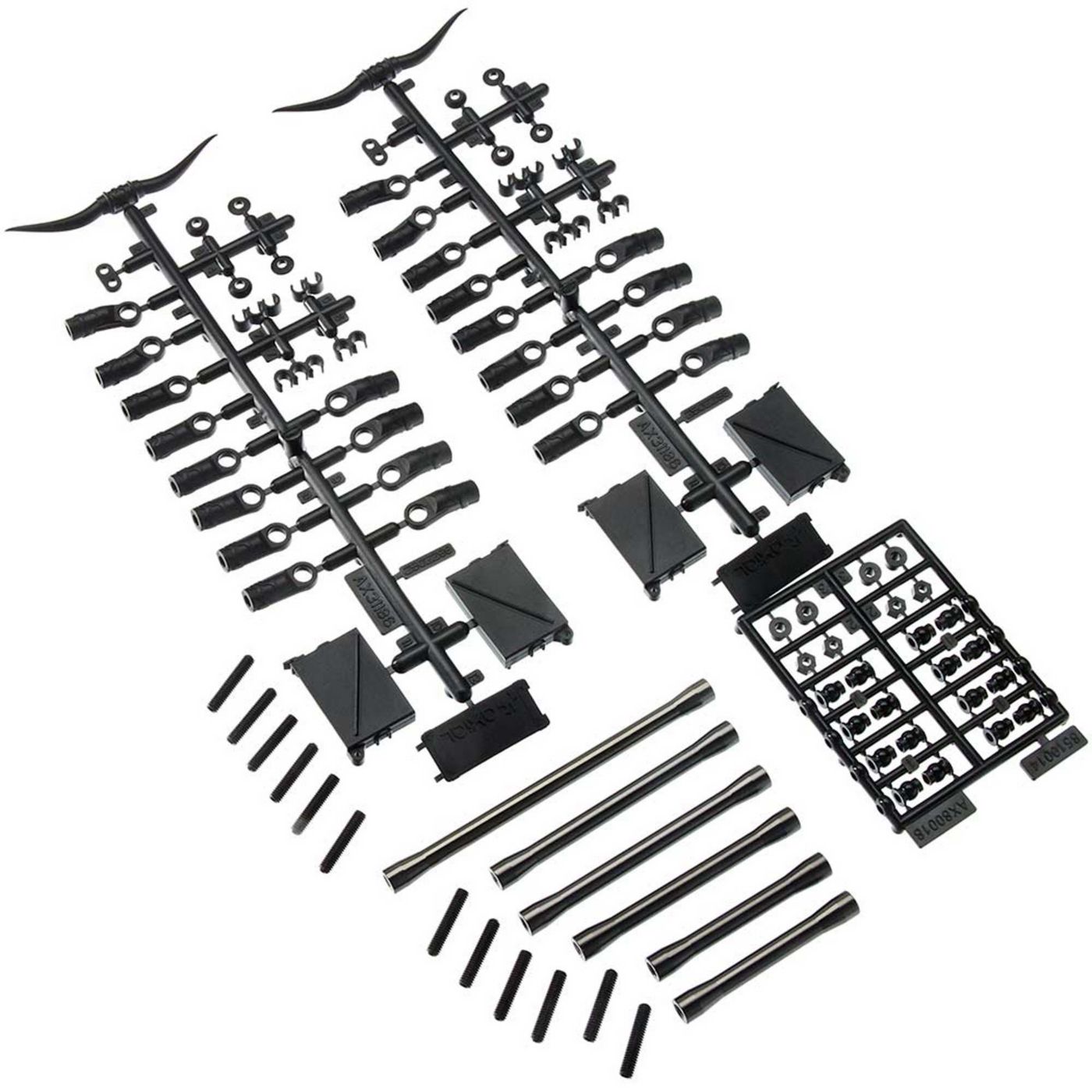 Axial Front Link Set Aluminum SCX10 II (Z-AX31465)