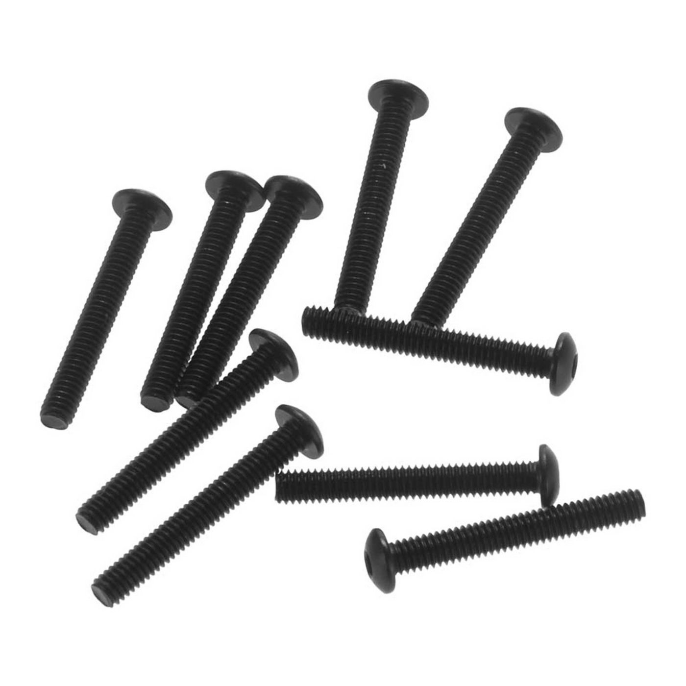 Axial Hex Socket Button Head M2.6x1mm Black (10) (Z-AX31491)