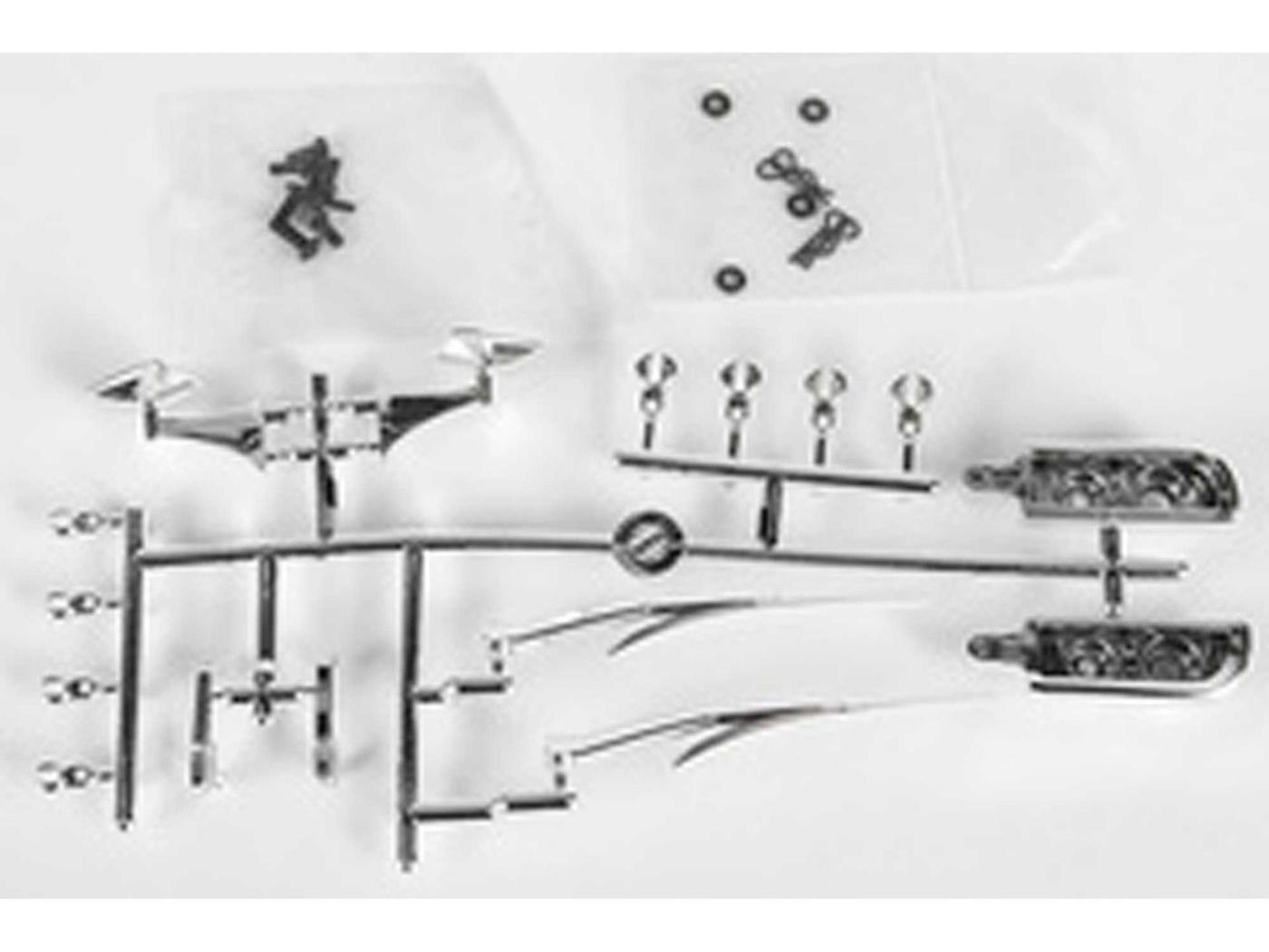 Axial 67 ChevroletC/10 Body Details Chrome SCX10 (Z-AX31556)