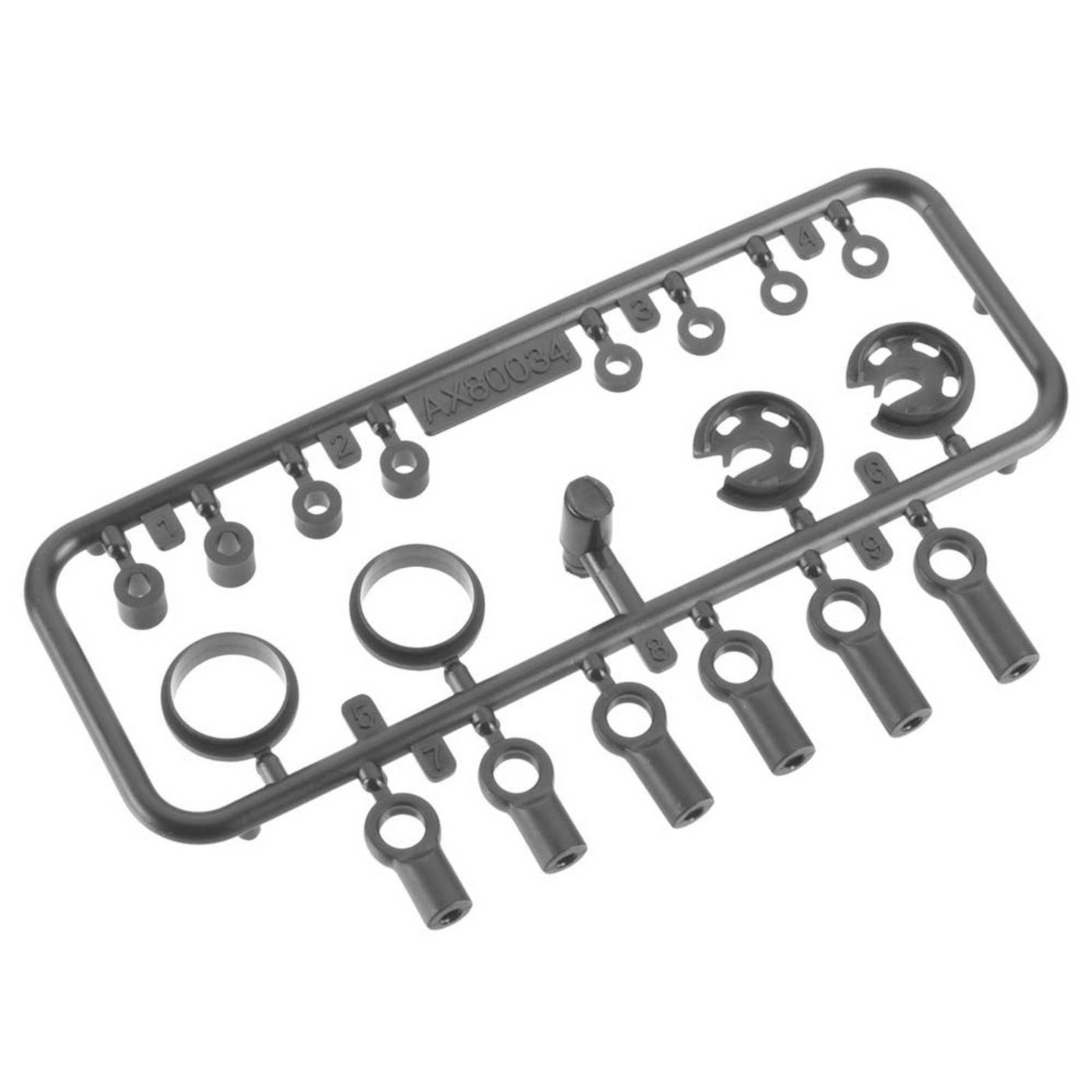 Axial 10mm Shock Parts Tree 2 (Z-AX80034)