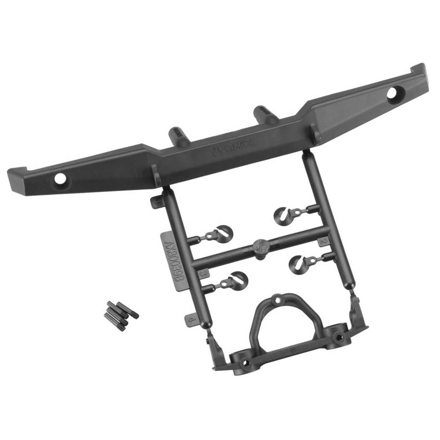 Axial 1/10 Rear Plate Bumper Set (Z-AX80039)