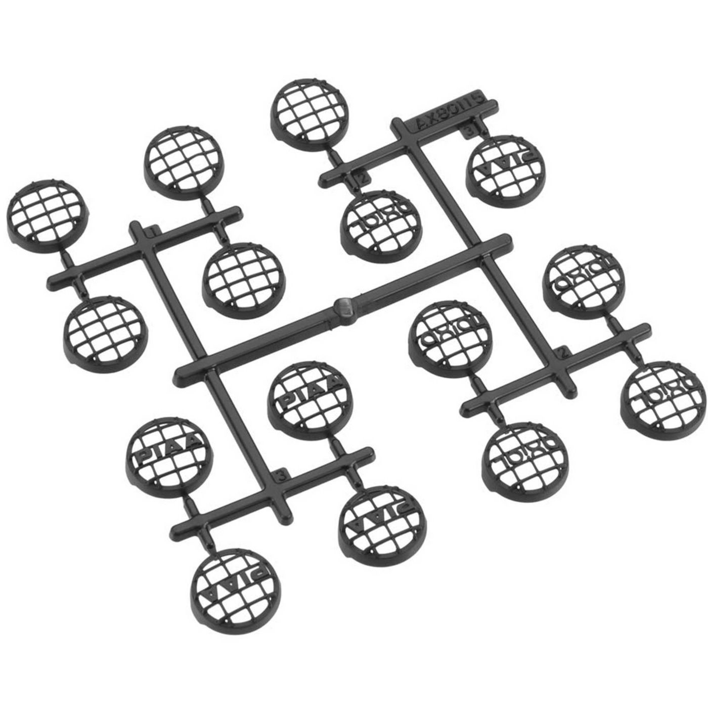 Axial LightBarLens Grills (Axial/PIAA/Un-Marked) (Z-AX80115)