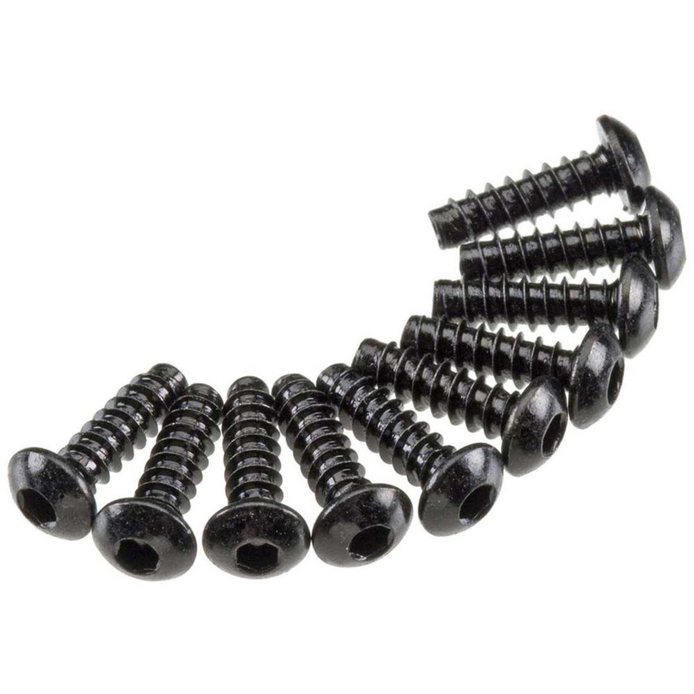 Axial Hex Tap Button Head M3x10mm Black (10) (Z-AXA435)