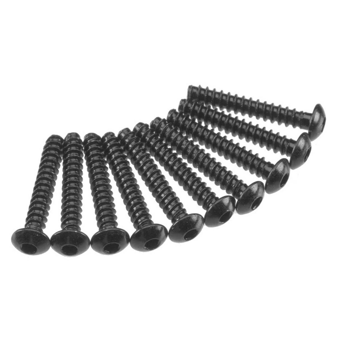 Axial Hex Tap Button Head M3x18mm Black (10) (Z-AXA438)