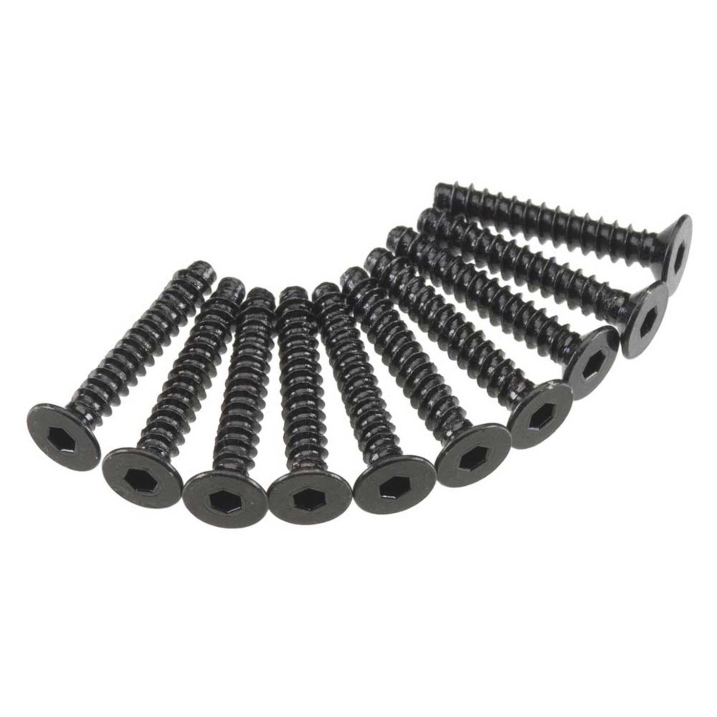 Axial Hex Socket Tap Flat Head M3x18mm Black (10) (Z-AXA468)