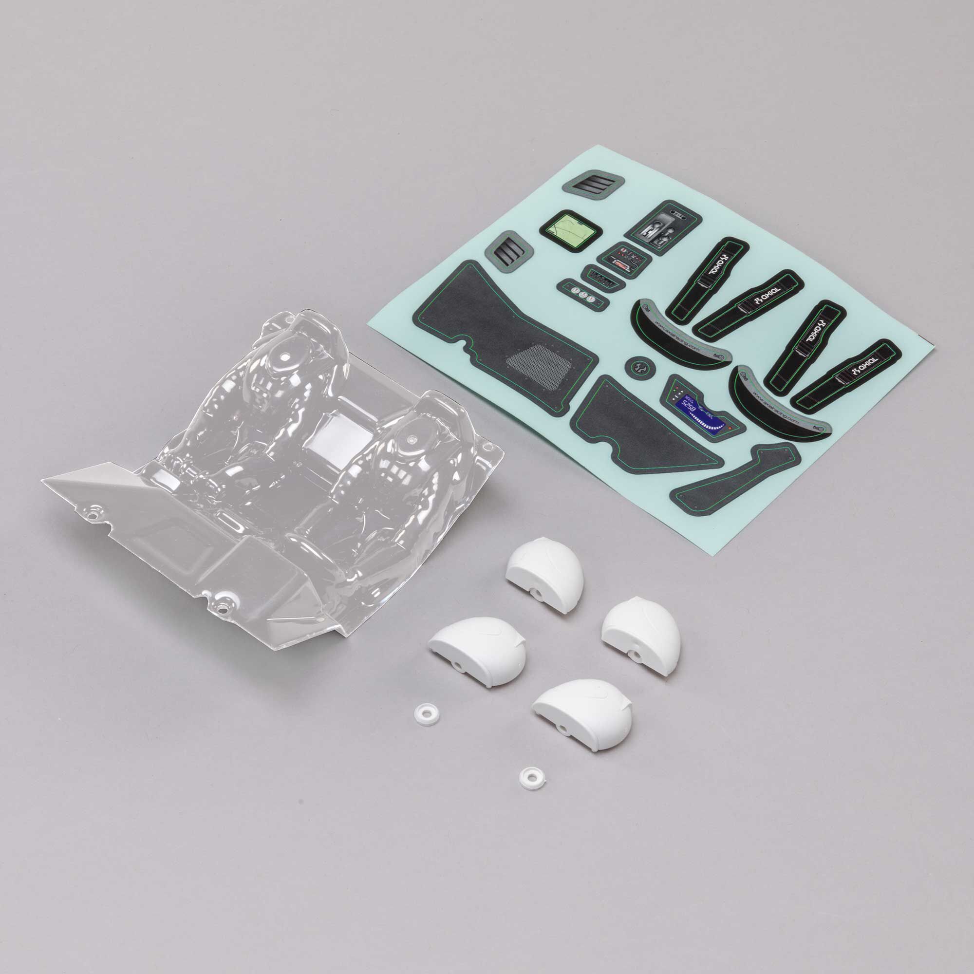 Axial Interior Set, Clear, Capra: UTB18 (Z-AXI210000)
