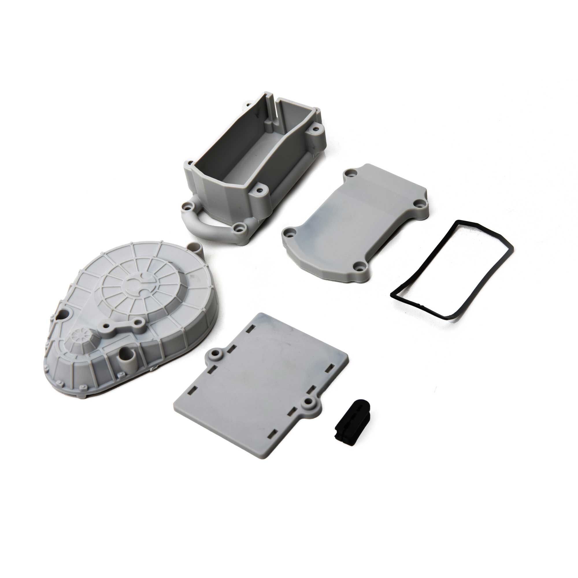 Axial Cage Radio Box Spur Cover (Grey)  RBX10 (Z-AXI231041)