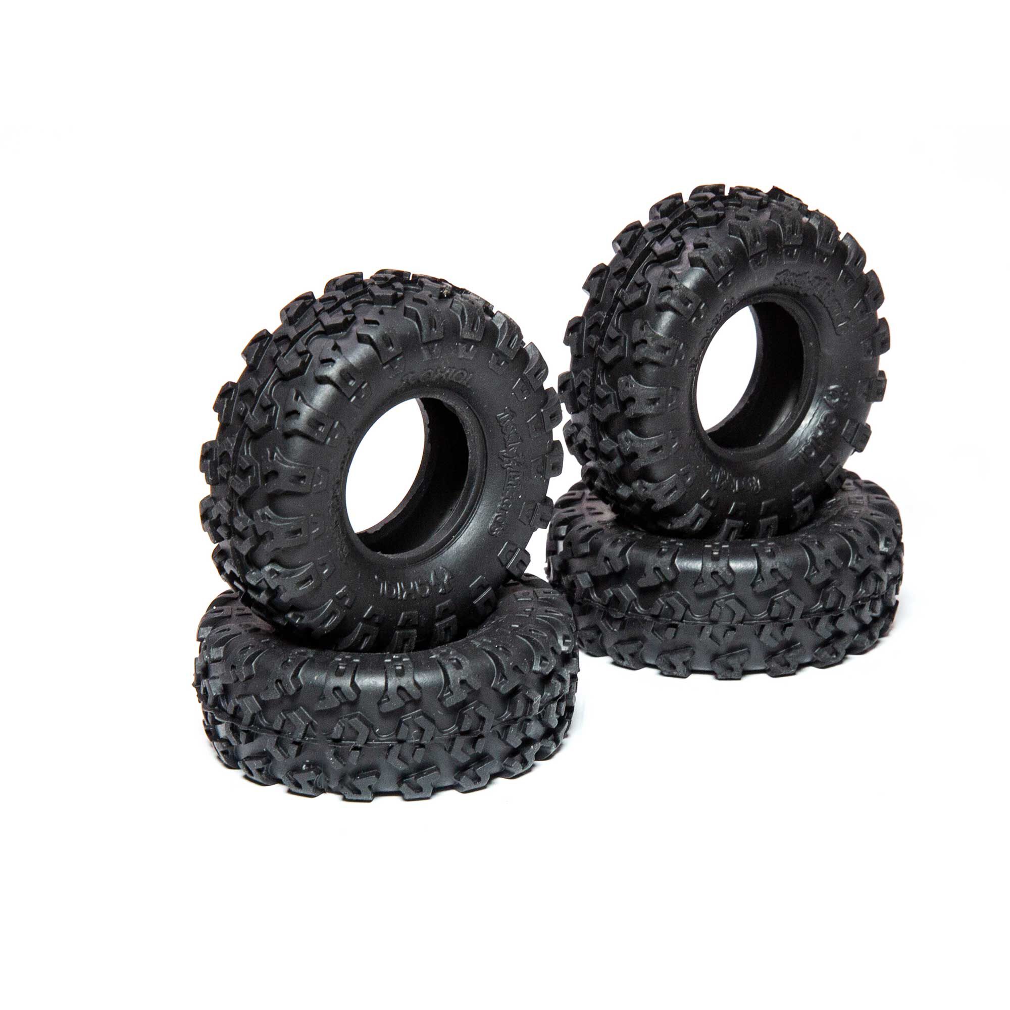 Axial 1.0 Rock Lizards Tires (4pcs): SCX24 (Z-AXI40003)