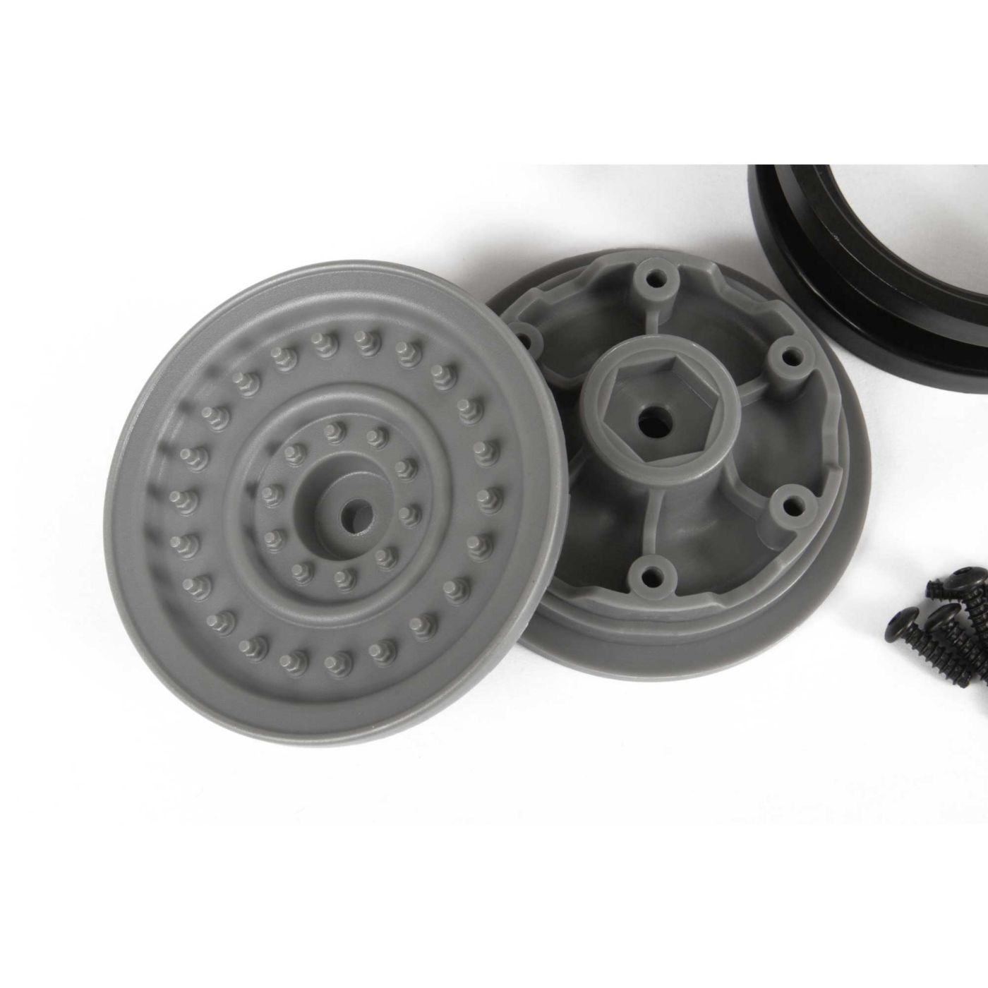 Axial 1.9 MW19 Beadlock Wheels - Grey (2pcs) (Z-AXI43005)
