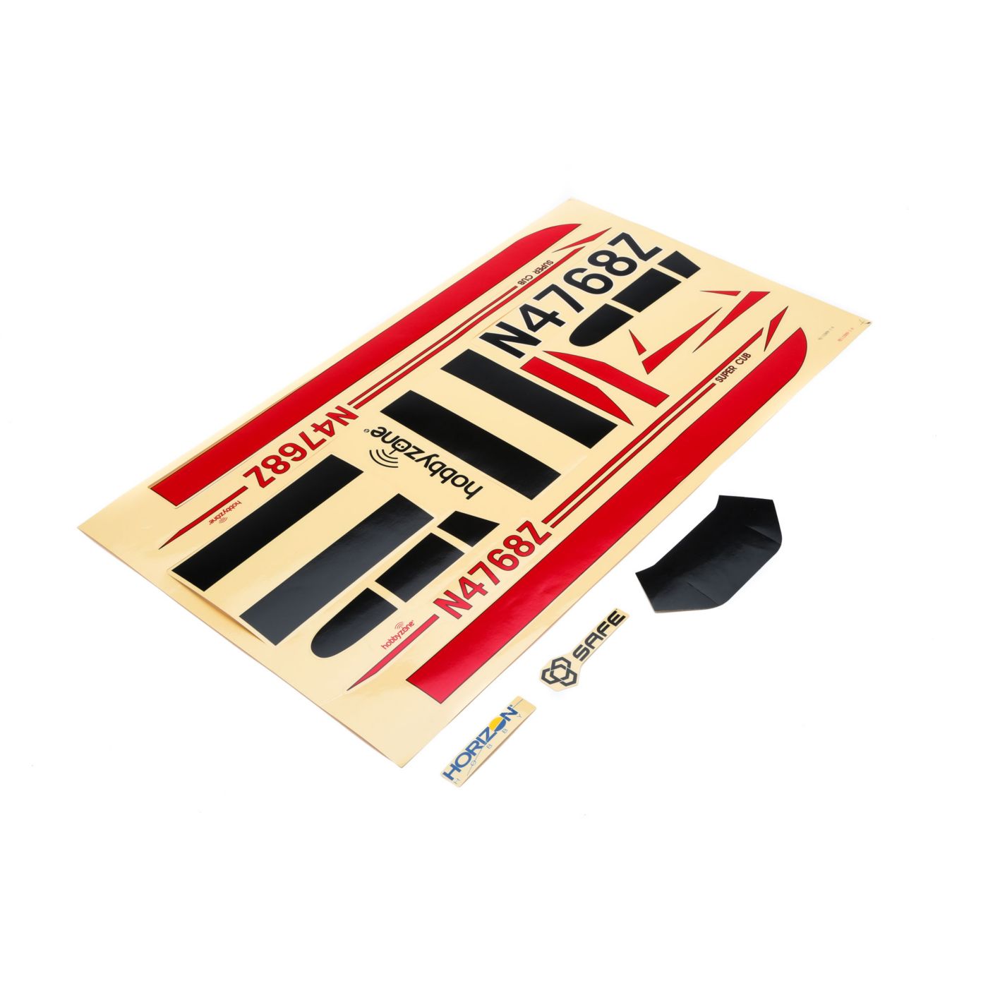 Hobbyzone Decal Sheet: Super Cub SAFEÃ‚Â® (Z-HBZ8110)