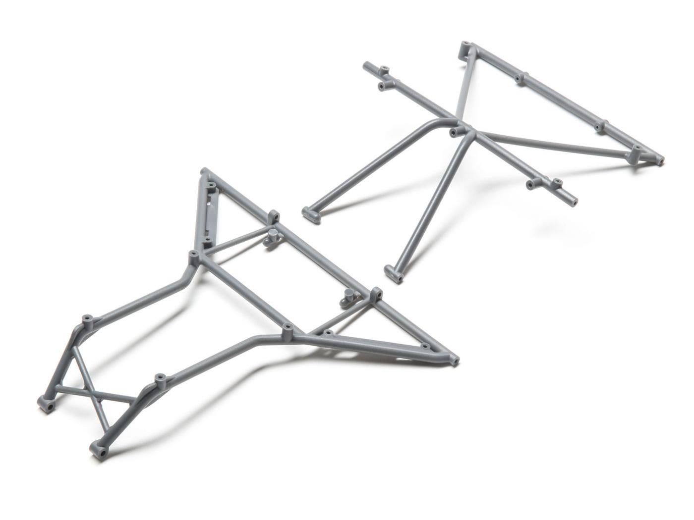 Losi Roll Cage, Roof, Front, Grey: Rock Rey (Z-LOS230040)