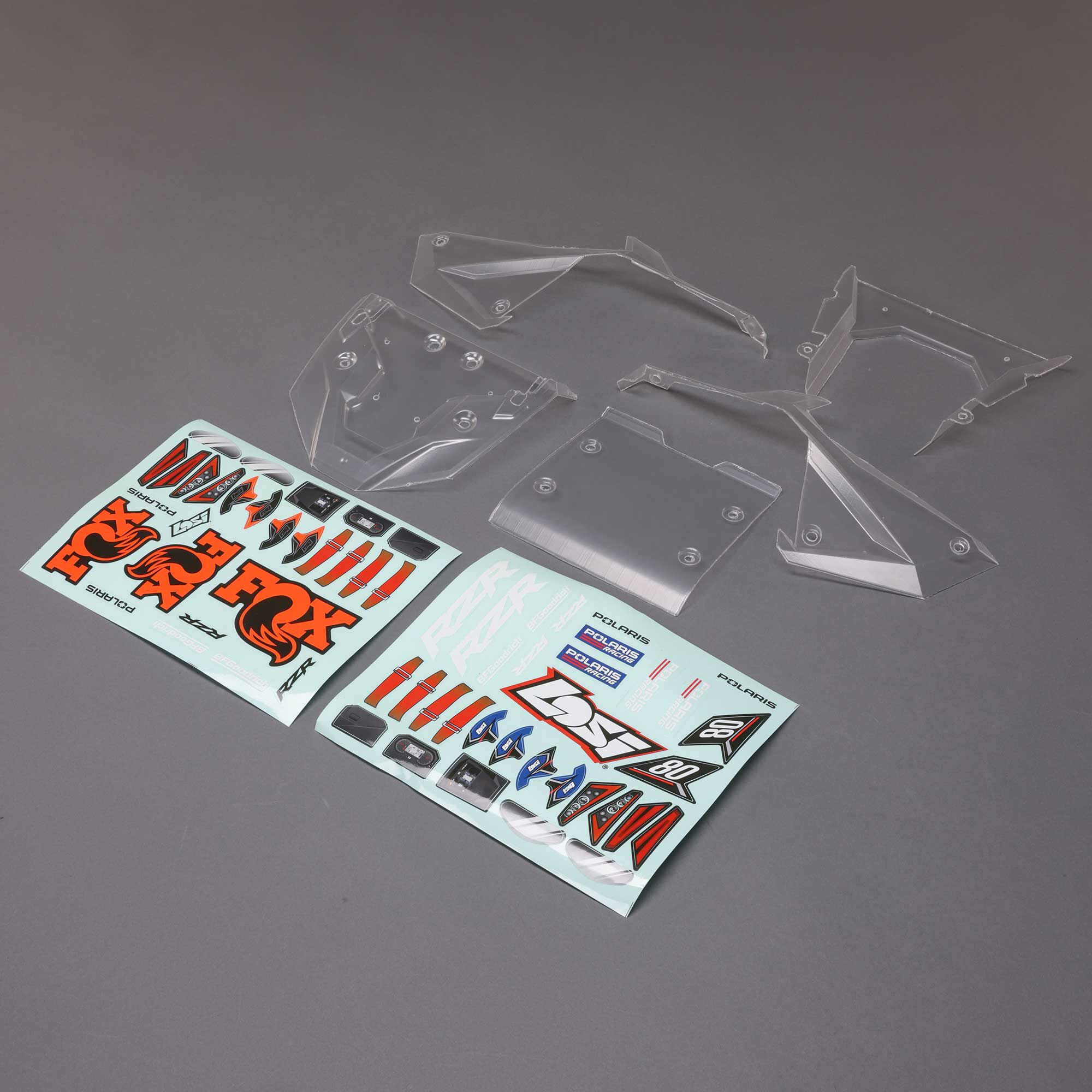 Losi Clear Body Set: RZR Rey (Z-LOS230108)