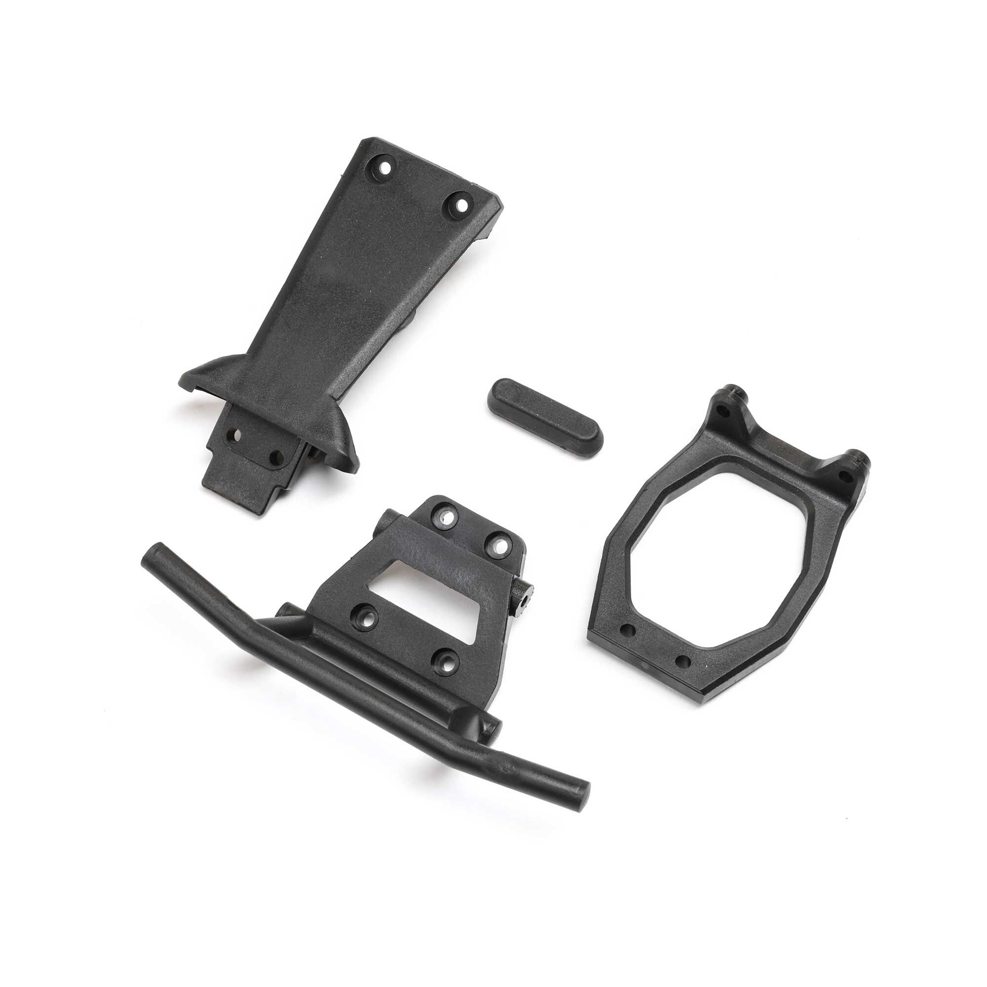 Losi Front Bumper, Brace, Skid Plate: Hammer Rey (Z-LOS231086)
