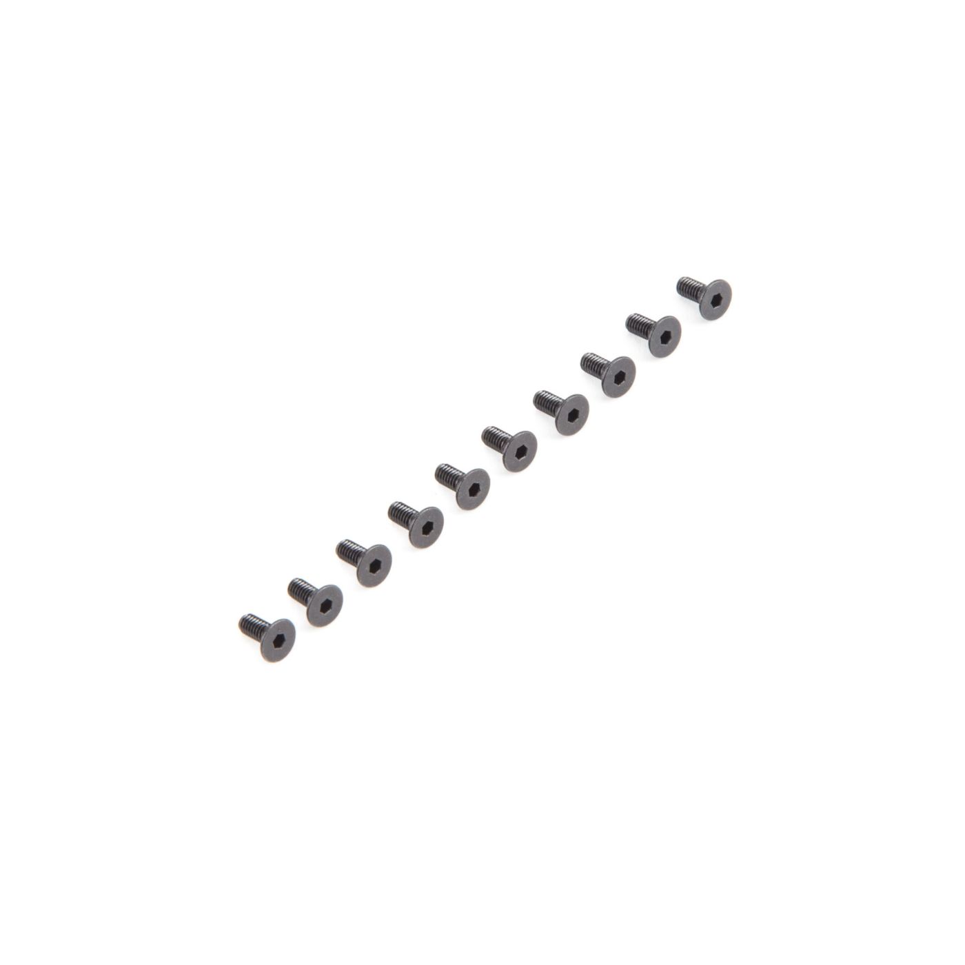 Losi Flat Head Screws M2.5 x 5mm (10) (Z-LOS235008)