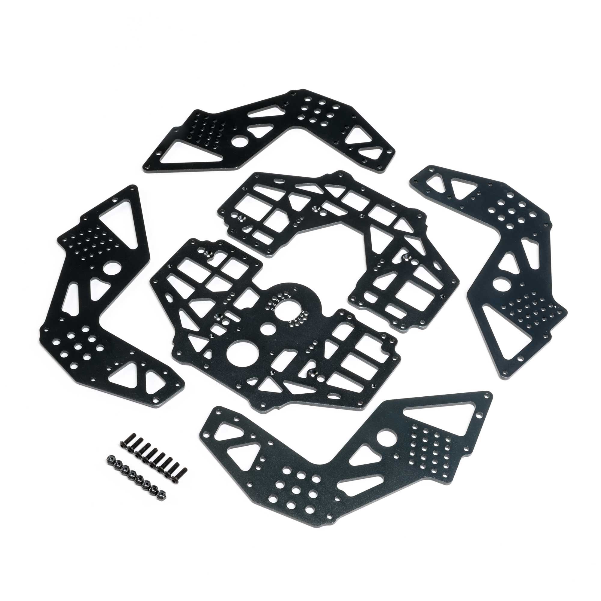 Losi Chassis Side Plate Set: LMT (Z-LOS241034)