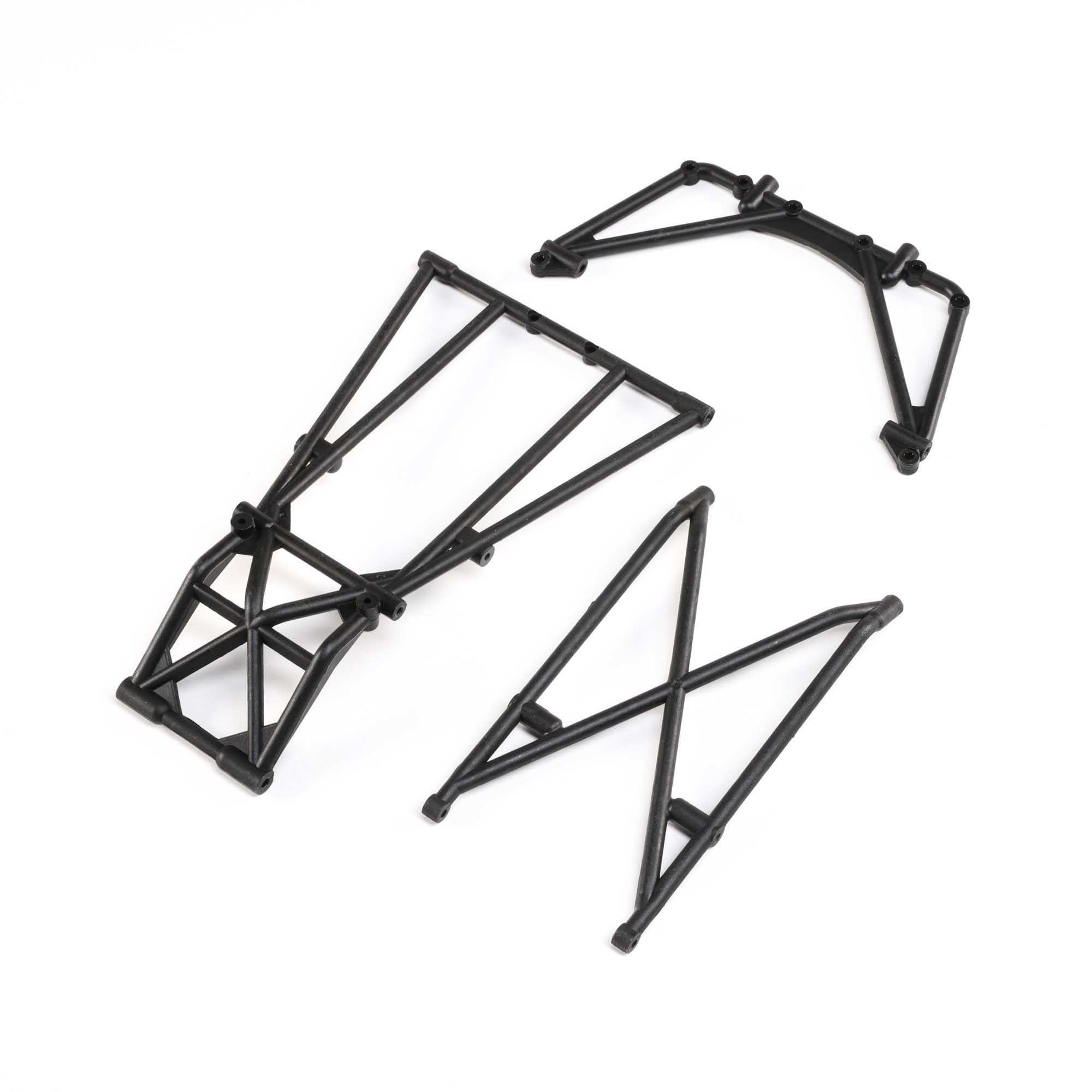 Losi Rear Cage and Hoop Bars, Black: LMT (Z-LOS241044)