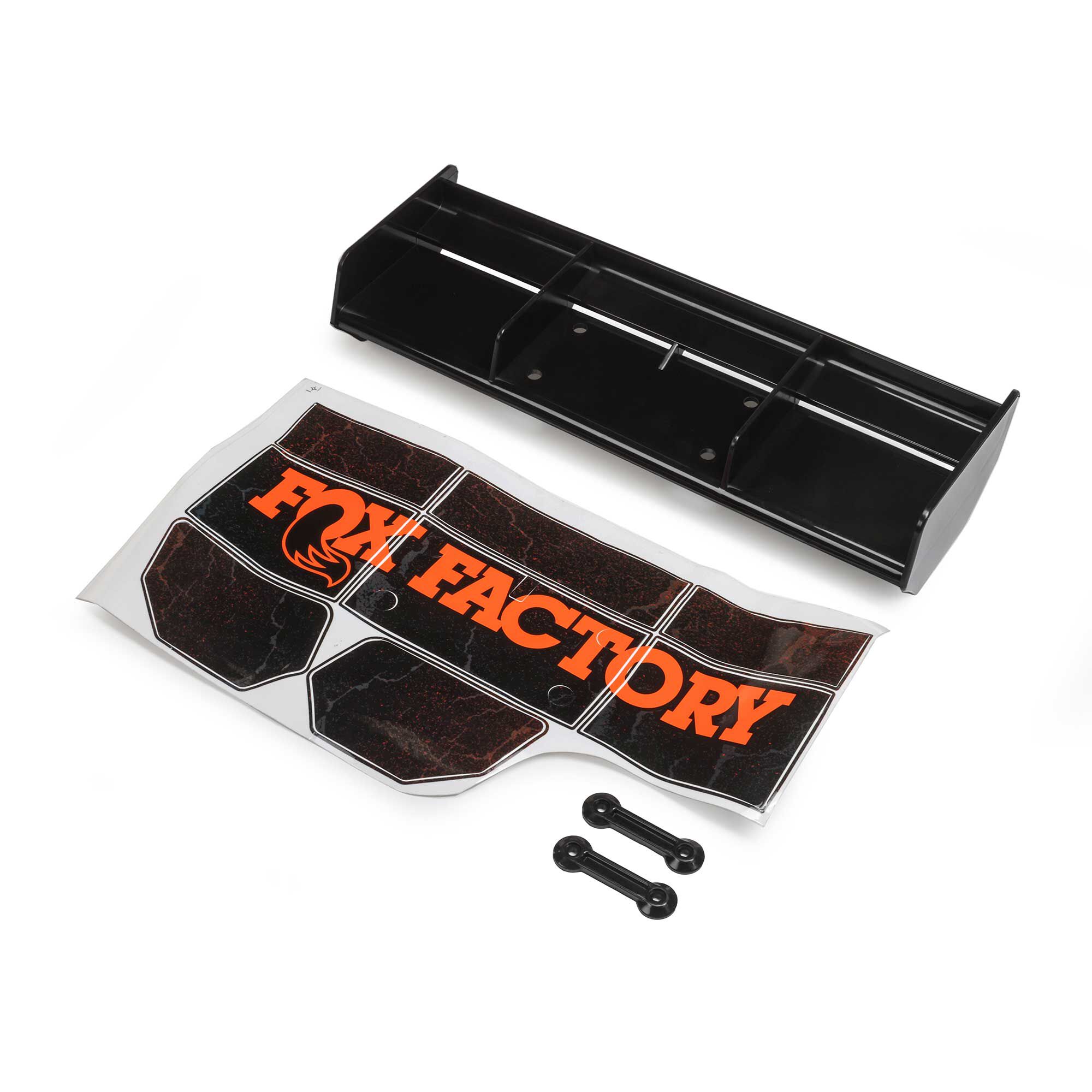 Losi Wing, FOX, Black: DBXL-E 2.0 (Z-LOS250055)