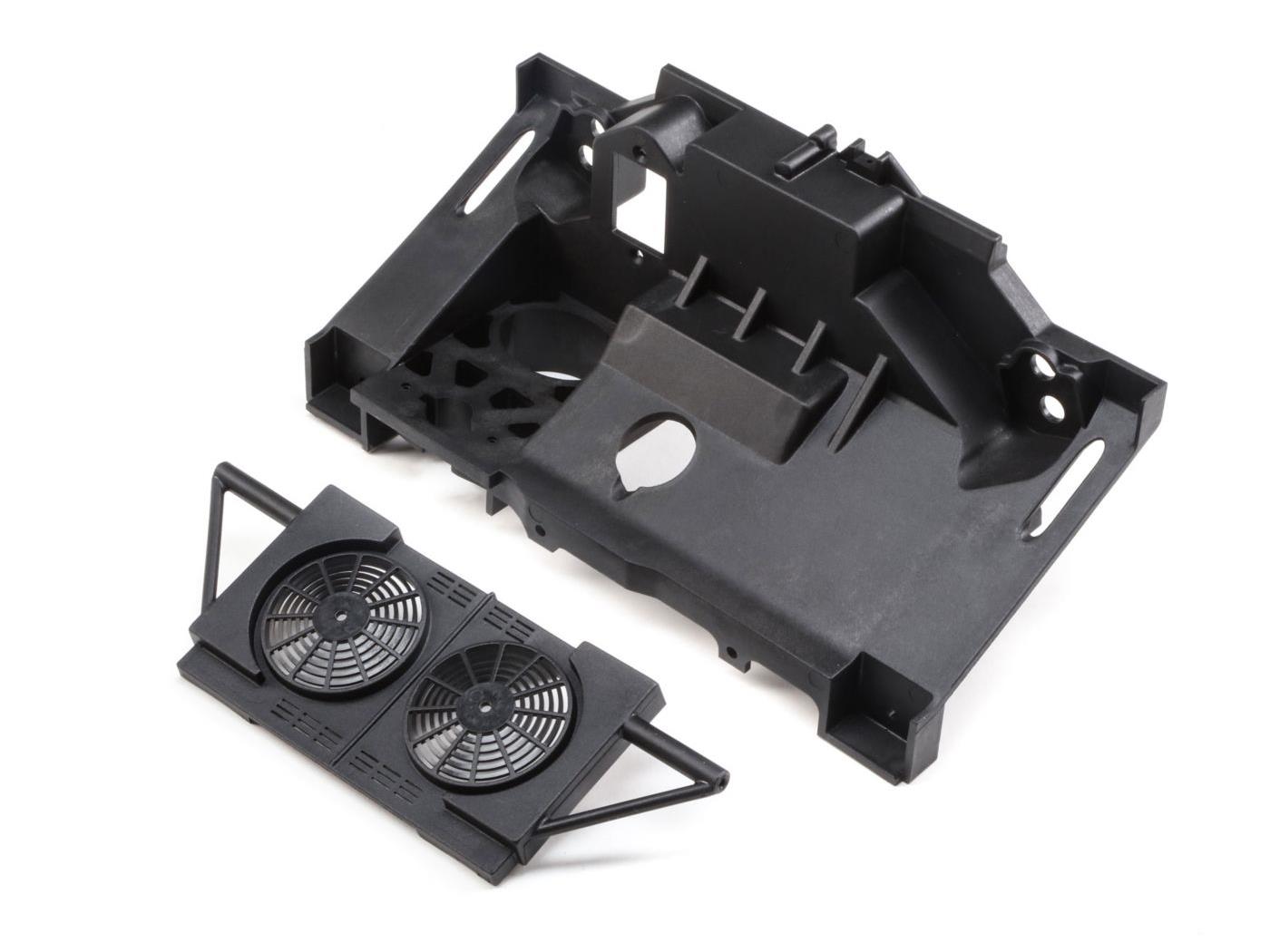 Losi Rear Bulkhead, Fan Panel: Super Rock Rey (Z-LOS251087)