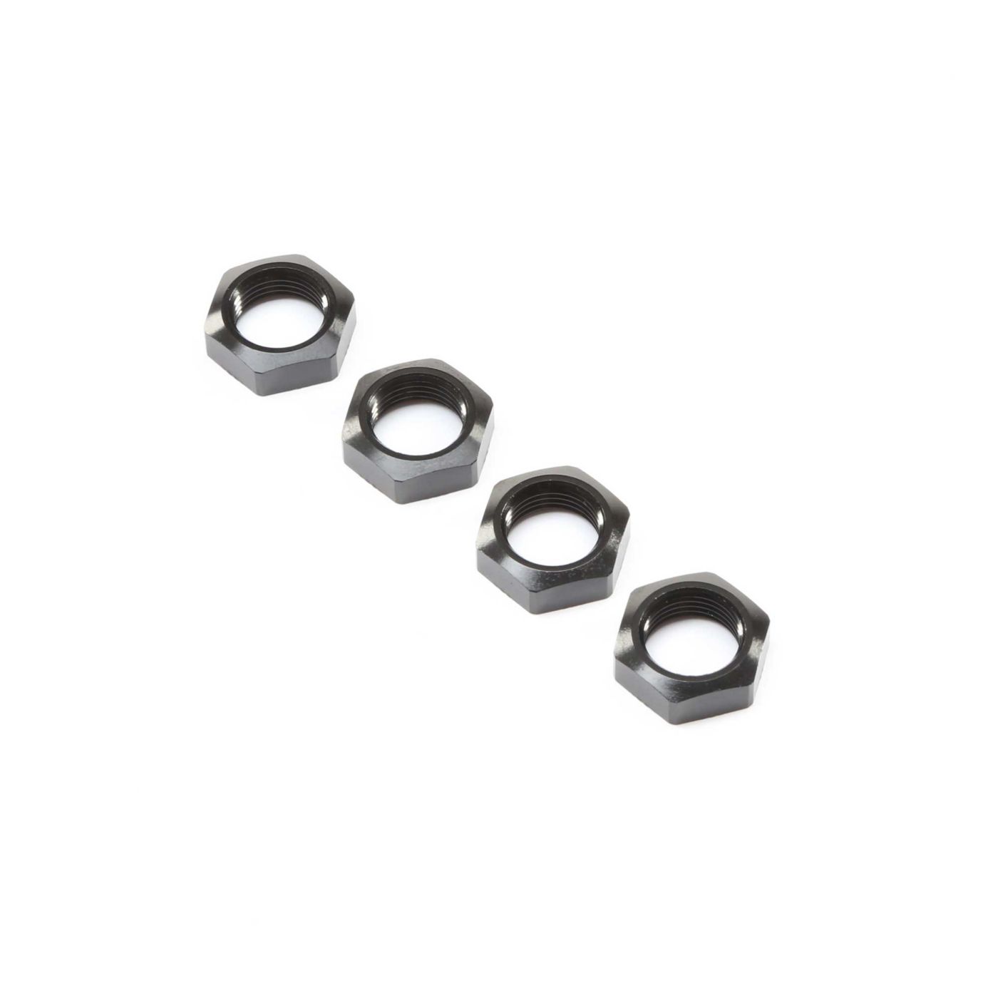 Losi Wheel Nut, Black (4): Super Baja Rey (Z-LOS252078)