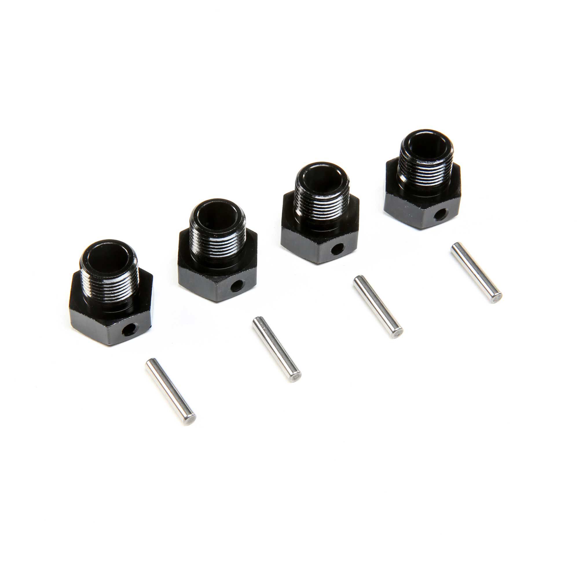 Losi 17mm Wheel Hex, Black (4): SBR 2.0 (Z-LOS252129)