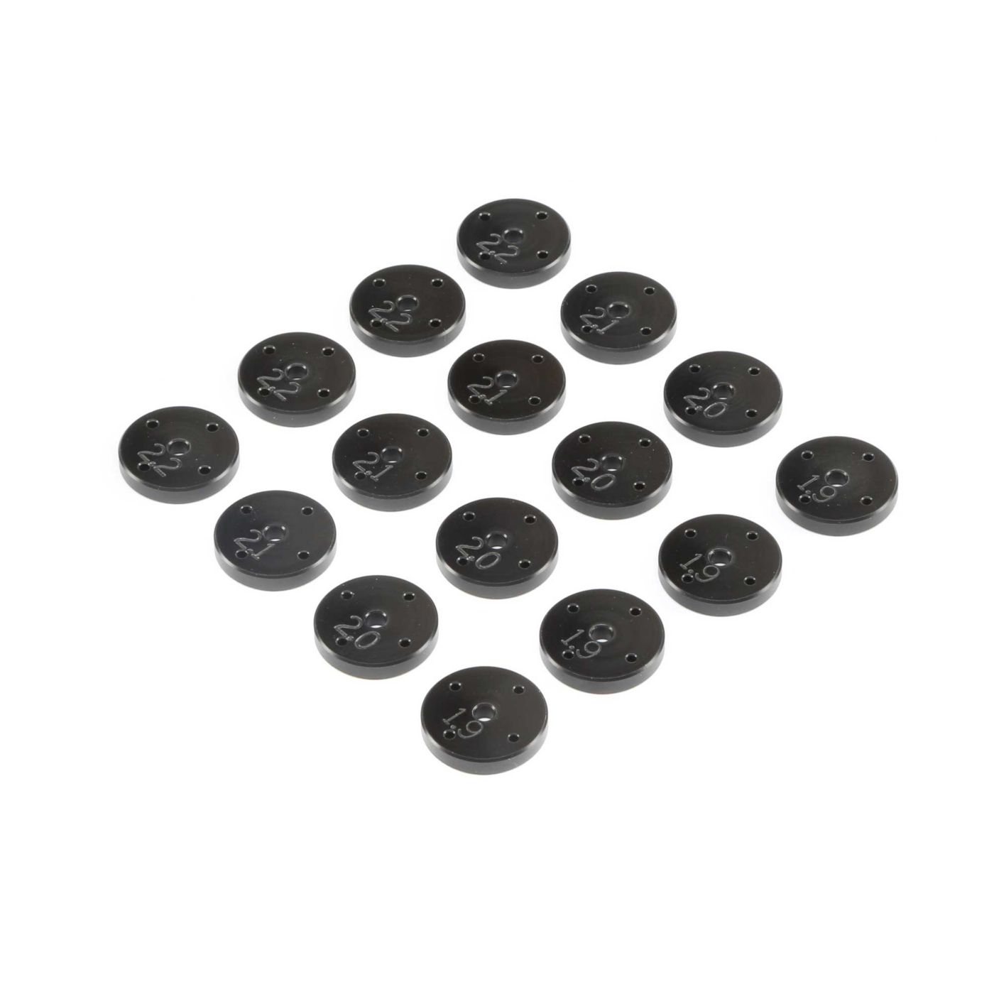 Losi CNC Shock Piston Kit: DBXL-E (Z-LOS253021)