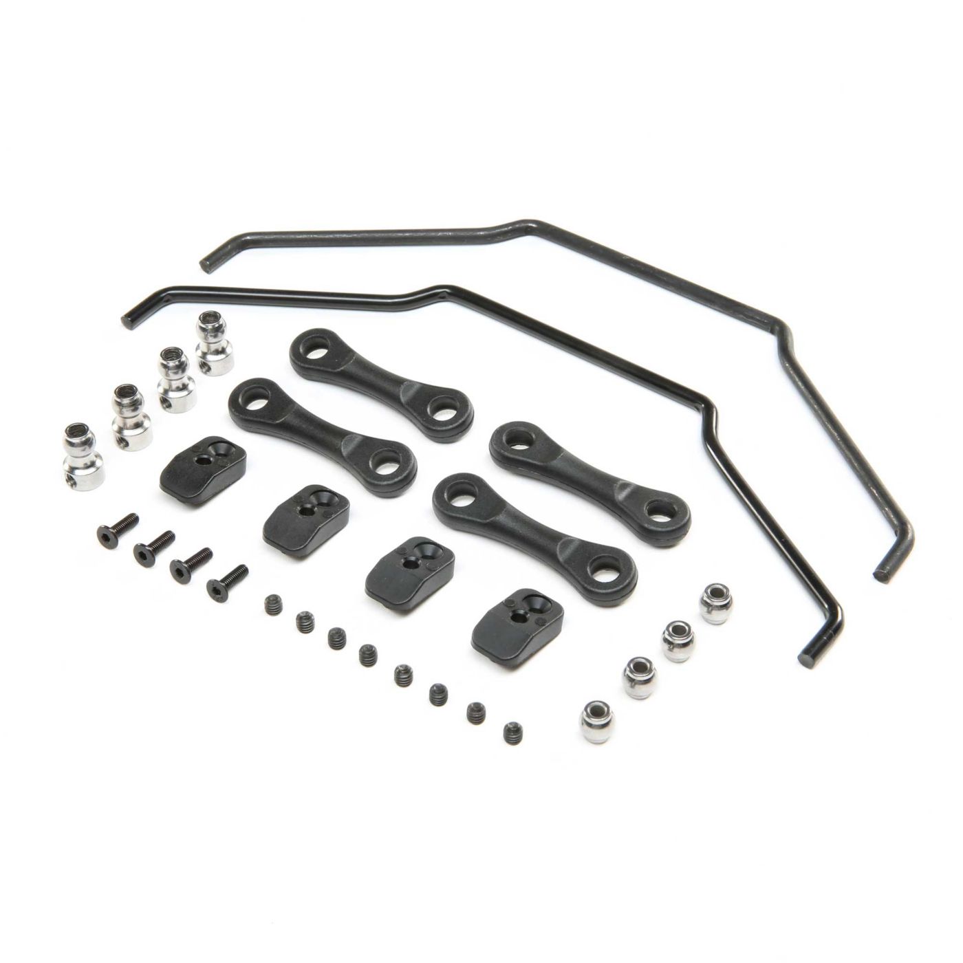 Losi Front &amp; Rear Sway Bar Set: DBXL-E 2.0 (Z-LOS254065)