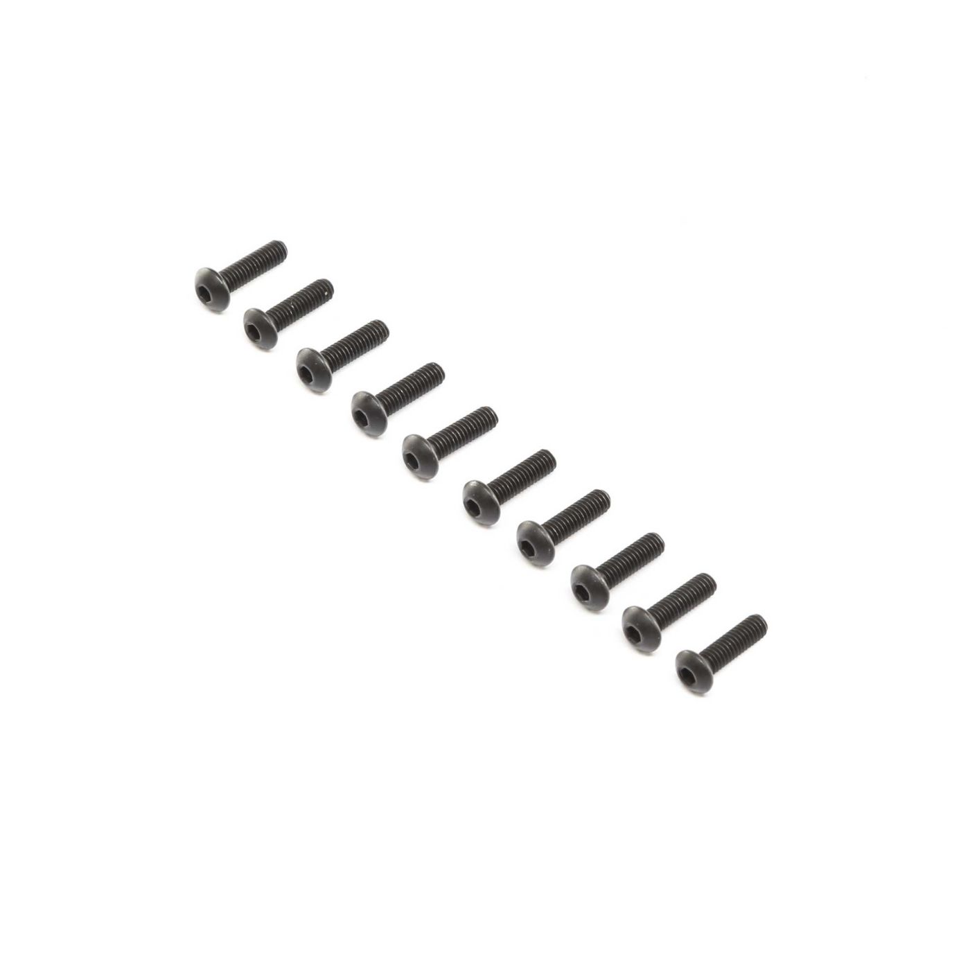Losi Button Head Screws, Stl, BO, M4 x 14mm (10) (Z-LOS255014)