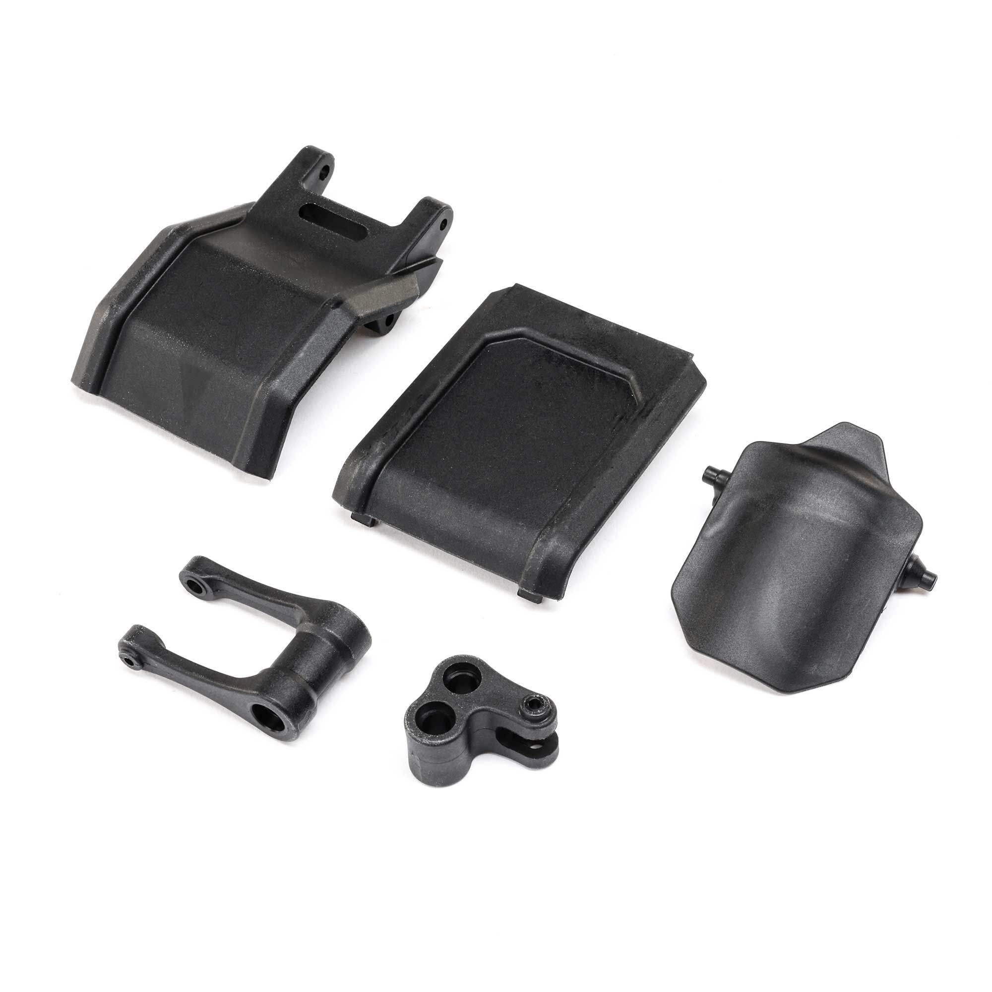 Losi Pull Rod, Knuckle &amp; Skid Plates: Promoto-MX (Z-LOS264001)