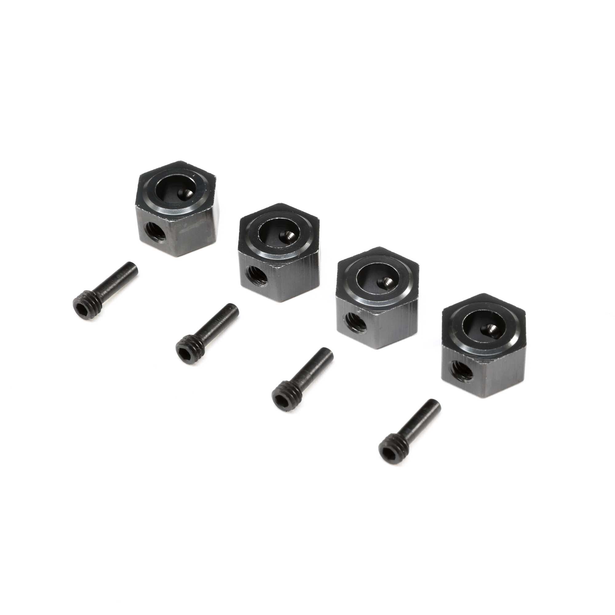 Losi 12mm Machined Wheel Hex (4): LMT (Z-LOS343200)