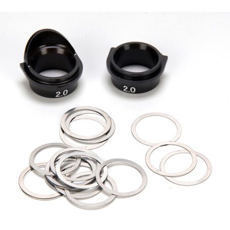 Losi Rear Gearbox Bearing Inserts, Aluminum 8B/8T 2.0 (Z-LOSA4454)