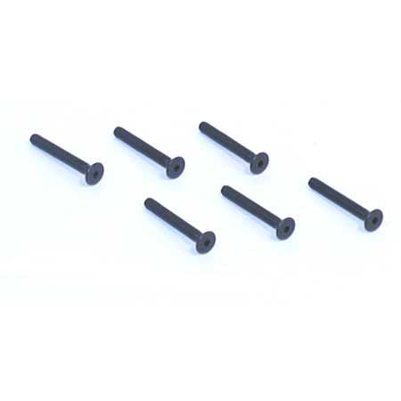 Losi Flat Head Screw,4-40 x 7/8 (6) (Z-LOSA6226)