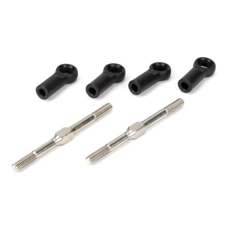 Losi Turnbuckles 4mmx60mm w/Ends:8B (Z-LOSA6542)