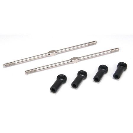 Losi Turnbuckles 4mm x 114mm with Ends (Z-LOSA6547)