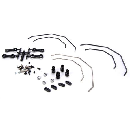 Losi Front/Rear Sway Bar Kit: 10-T (Z-LOSB2222)