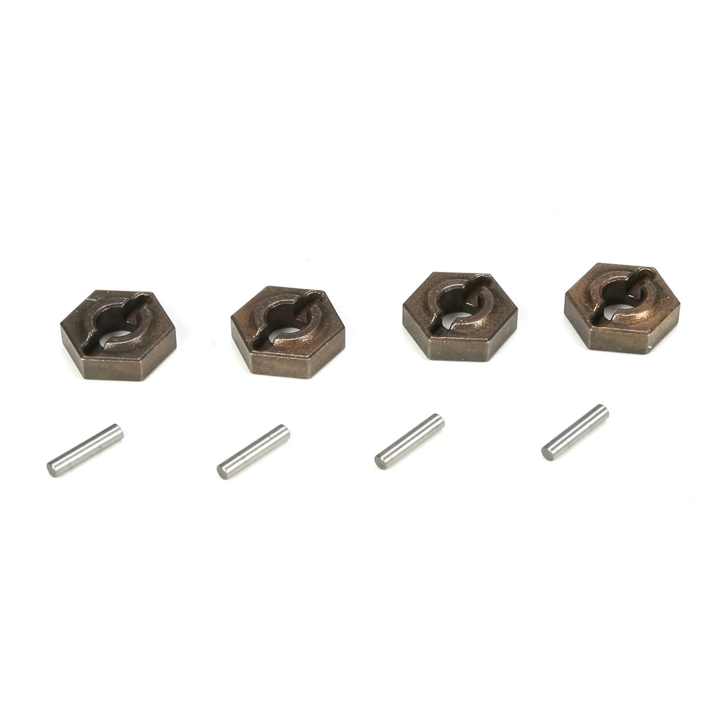 Losi Wheel Hex (4) w/Pins: TEN-SCTE (Z-LOSB3495)