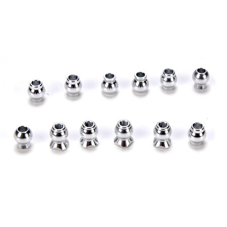 Losi Camber &amp; Steering Ball Set (12): 10-T (Z-LOSB4022)
