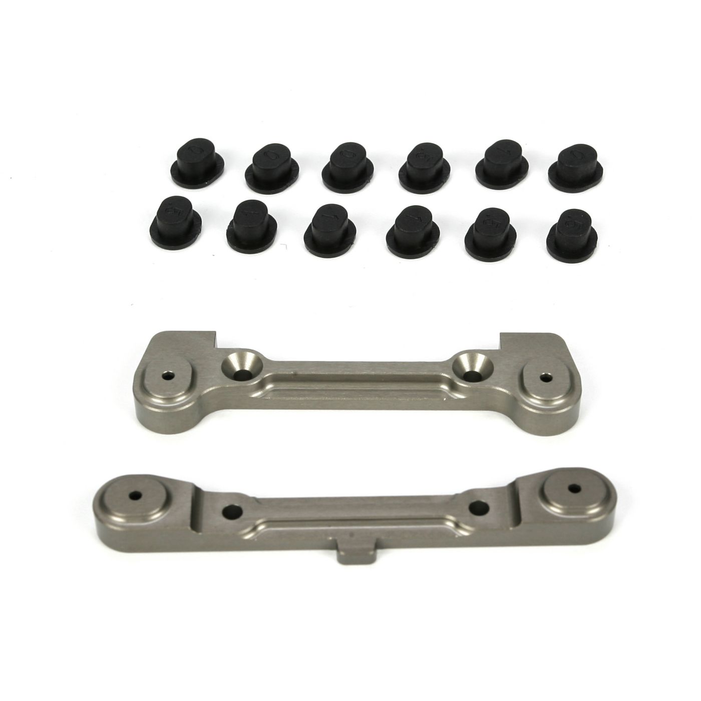Losi Adjustable Rear Hinge Pin Holder Set: TEN (Z-LOSB4113)