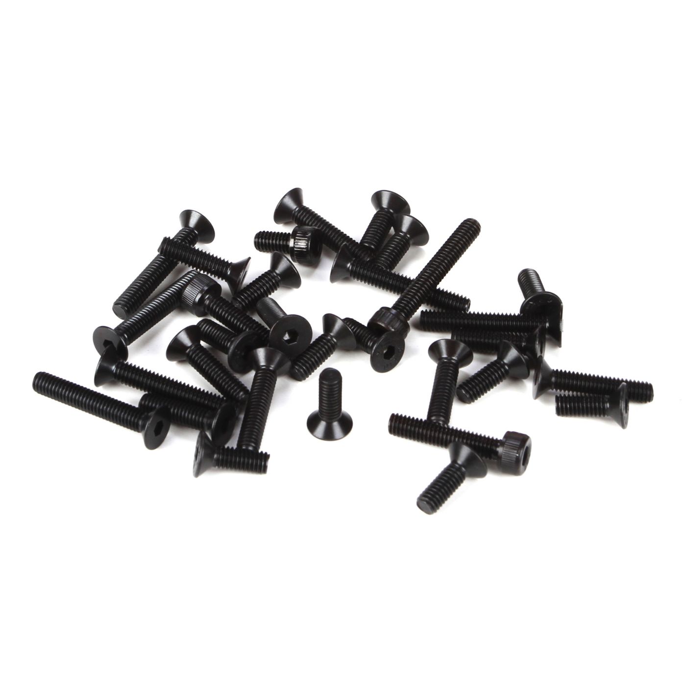 Losi 4mm FH &amp; Cap Screw Asst. (32): 5IVE-T, MINI WRC (Z-LOSB6465)