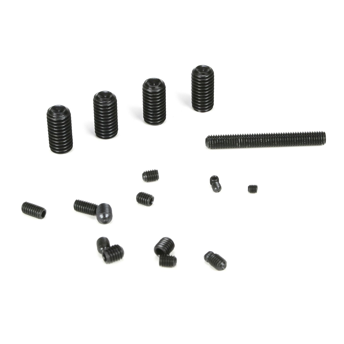 Losi Set Screw Asst. 3,4,5 &amp; 8MM (19):5IVE-T, MINI WRC (Z-LOSB6501)