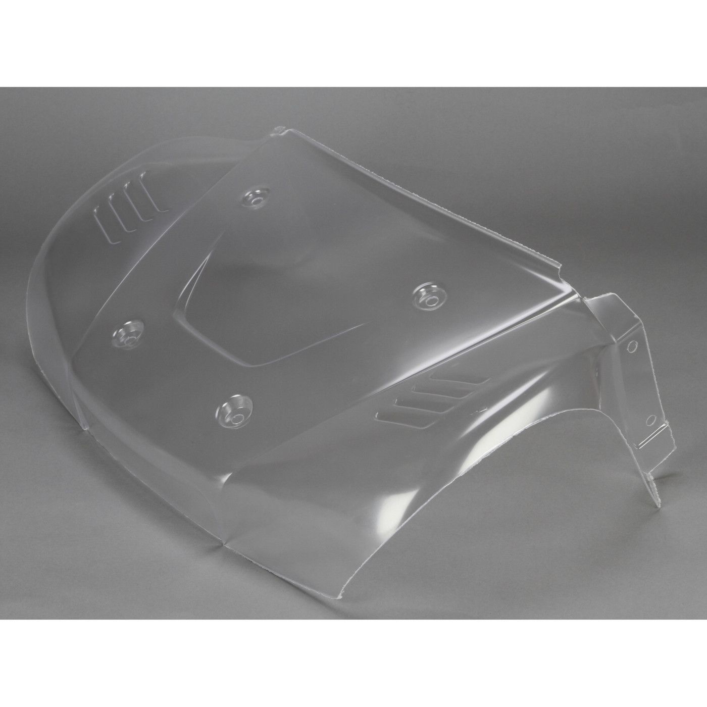 Losi Hood/Front Fenders Body Section, Clear: 5T (Z-LOSB8101)