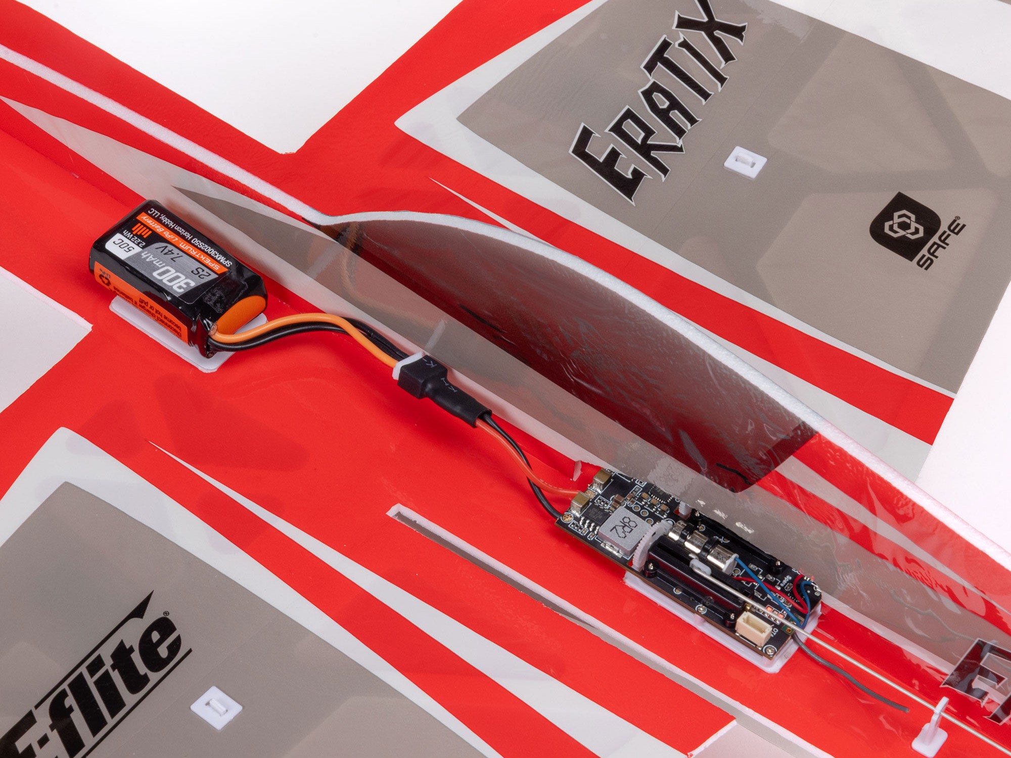 UMX Eratix 3D FF 450mm BNF Basic with AS3X and SAFE Select (A-EFLU02050)