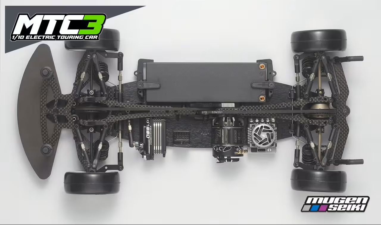 Mugen Seiki 1:10 MTC-3 Touring Car Kit - Aluminum Chassis (A2006)