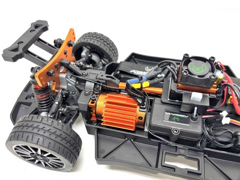 Absima 1:12 EP Rally Car "Speed Demon" 4WD Brushless RTR - White (12123)