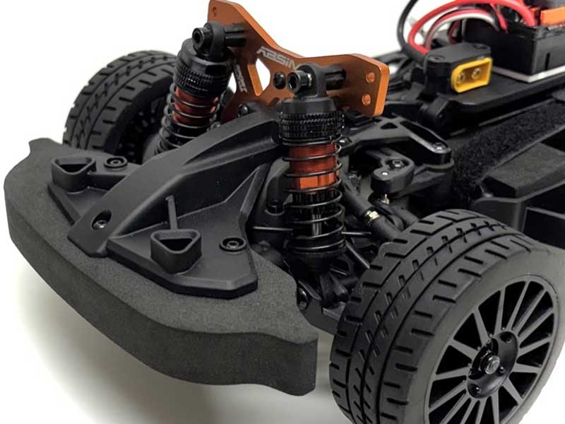 Absima 1:12 EP Rally Car "Speed Demon" 4WD Brushless RTR - White (12123)