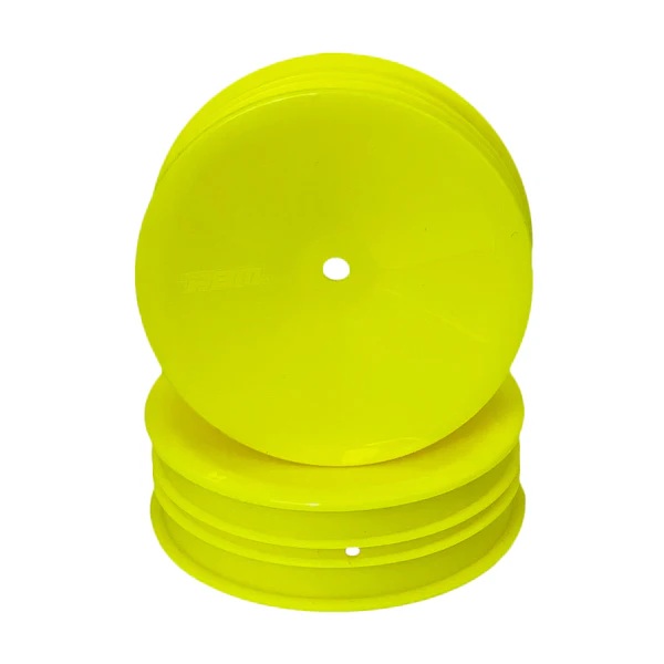 ABM RC Front Wheel for 1/10th Off Road 2wd -Yellow (2pcs) ( AB M40001-Y)