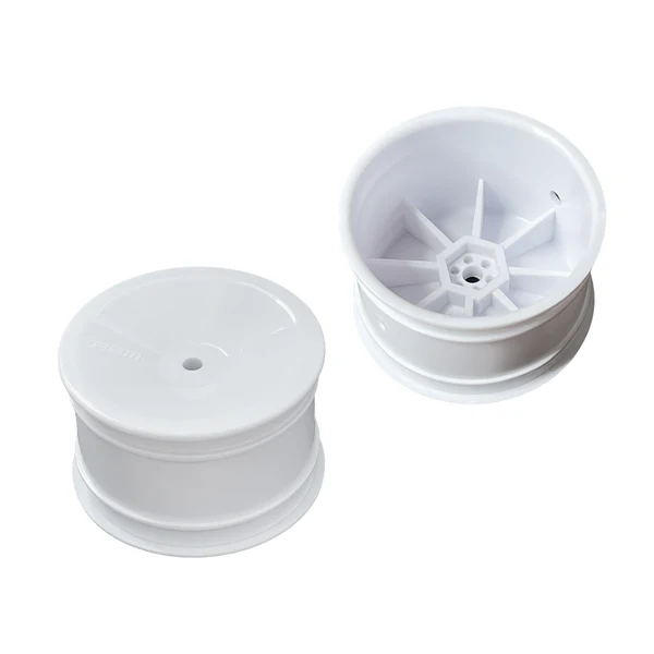 ABM RC Rear Wheel for 1/10th Off Road 2wd -White (10pcs) ( AB M40004)
