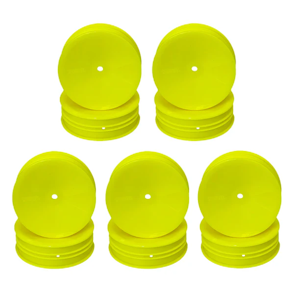 ABM RC Front Wheel for 1/10th Off Road 2wd -Yellow (10pcs) ( AB M40003-Y)