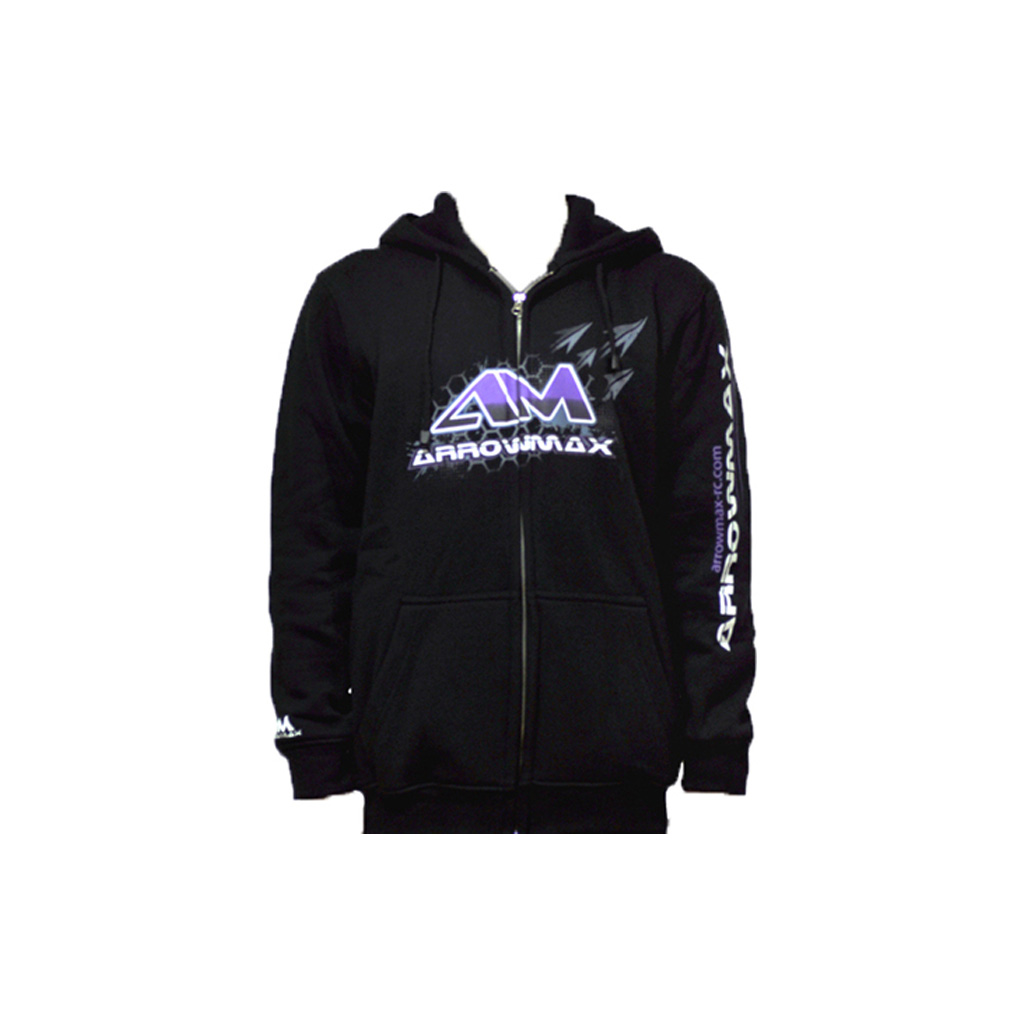 Arrowmax Sweater Hooded - Black (L) (AM140313)